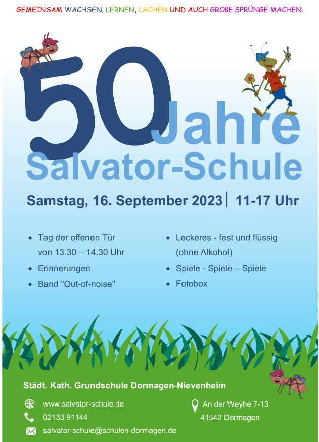 50 Jahre Salvator-Schule