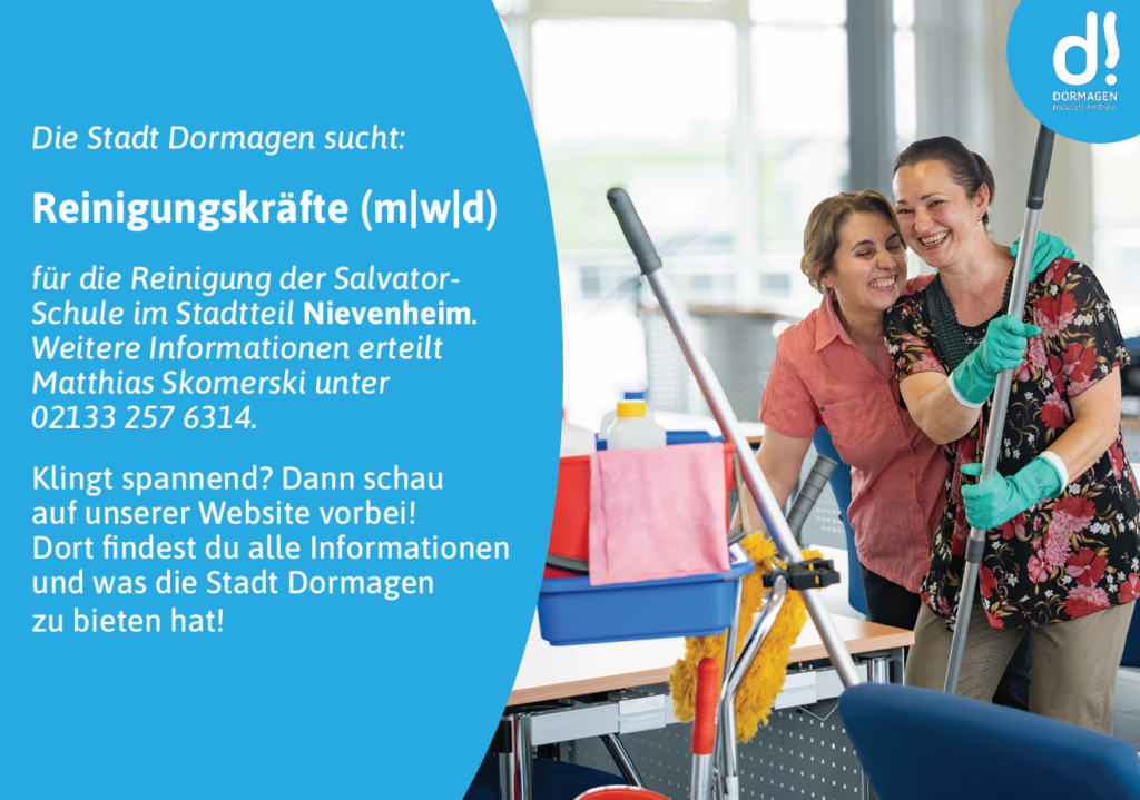 Reinigungskräfte gesucht